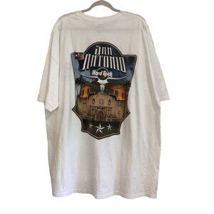 Vintage Hard Rock Cafe San Antonio Tee Shirt white XXL